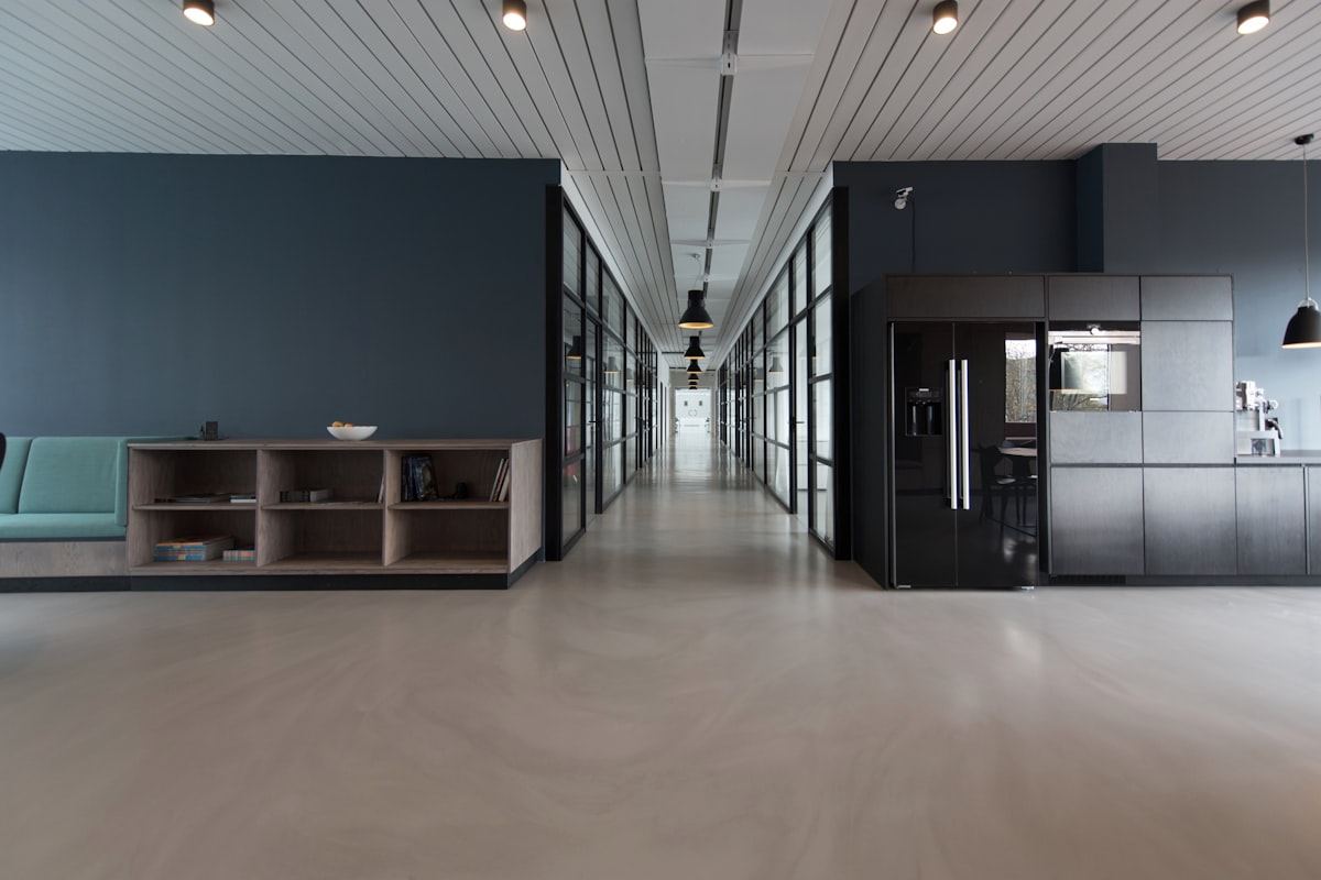 Espai d'oficina modern i diàfan d'una empresa